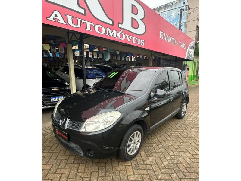 RENAULT - SANDERO - 2011/2011 - Preta - R$ 32.900,00