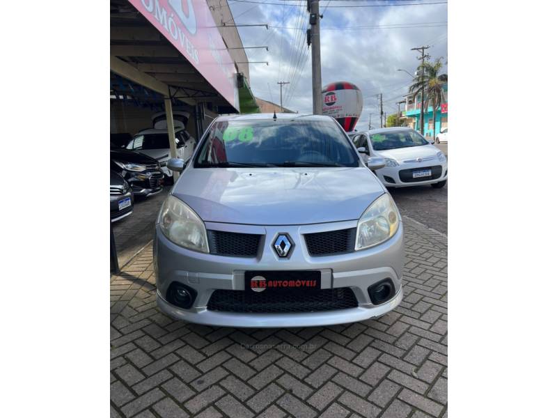 RENAULT - SANDERO - 2008/2008 - Prata - R$ 29.900,00