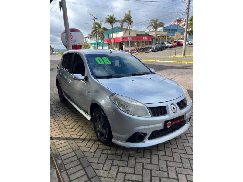 RENAULT - SANDERO - 2008/2008 - Prata - R$ 29.900,00