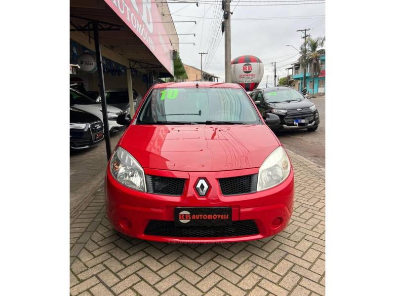 RENAULT - SANDERO - 2009/2010 - Vermelha - R$ 23.900,00