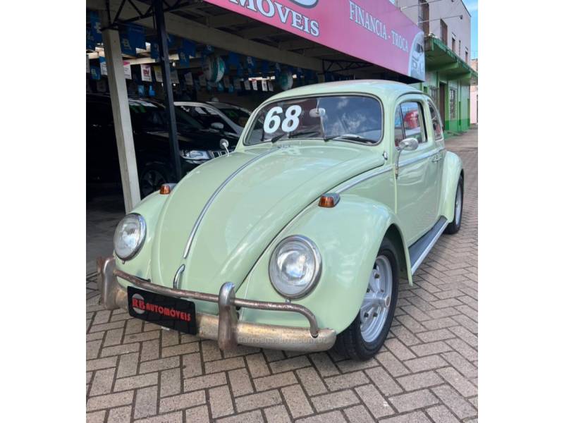 VOLKSWAGEN - FUSCA - 1968/1968 - Verde - R$ 29.900,00