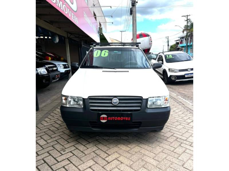 FIAT - UNO - 2006/2006 - Branca - R$ 18.900,00